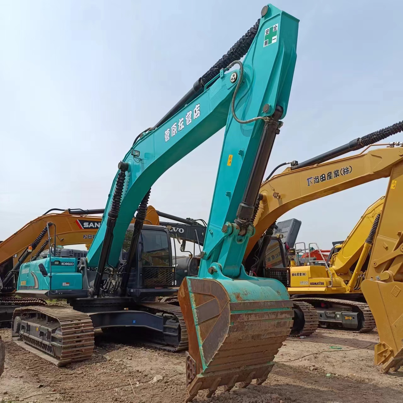 Used Kobelco SK350 SK70 Excavators in Excellent Condition with Original Hydraulic Valve