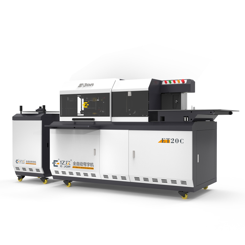 File Format Compatible Ejon Y20L Automatic 3D Sign Bending Machine for Channel Letters