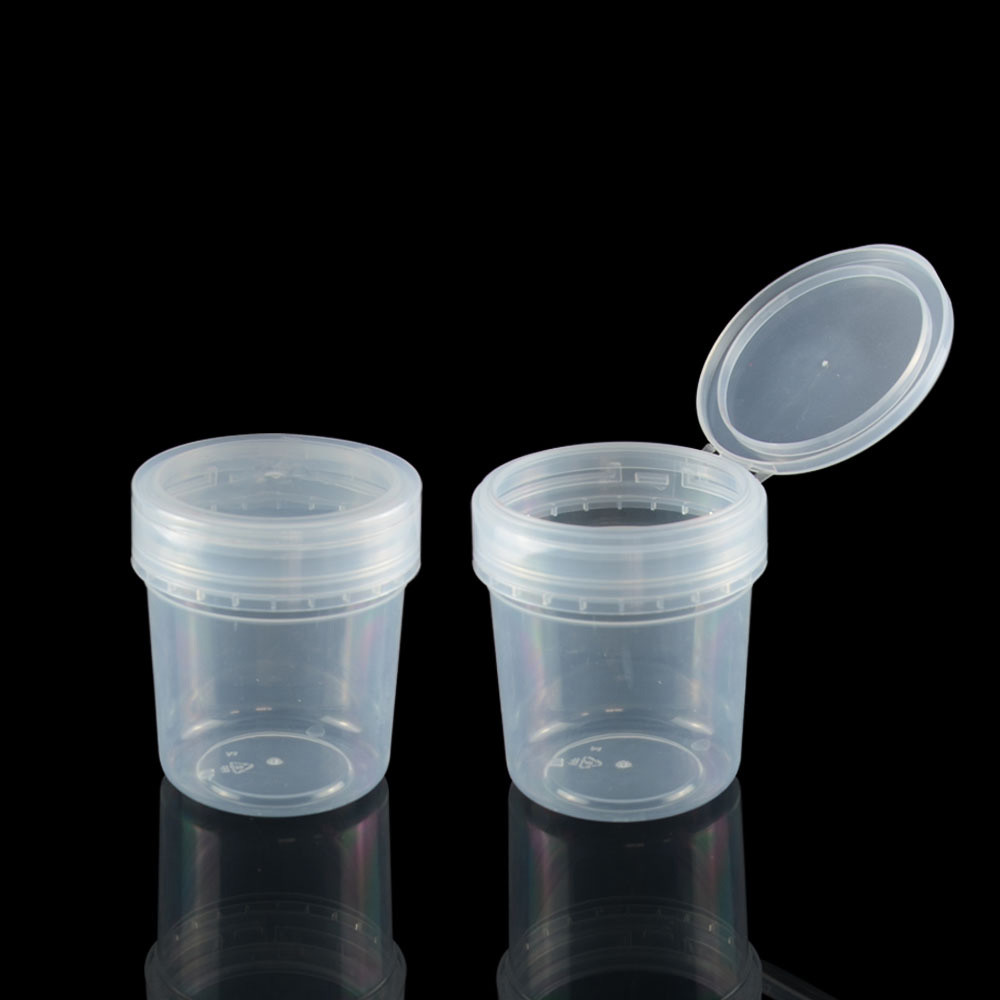 240g 480g 600g PP Cream Jar Food Grade Luxury Cosmetic Jars With Flip Cap