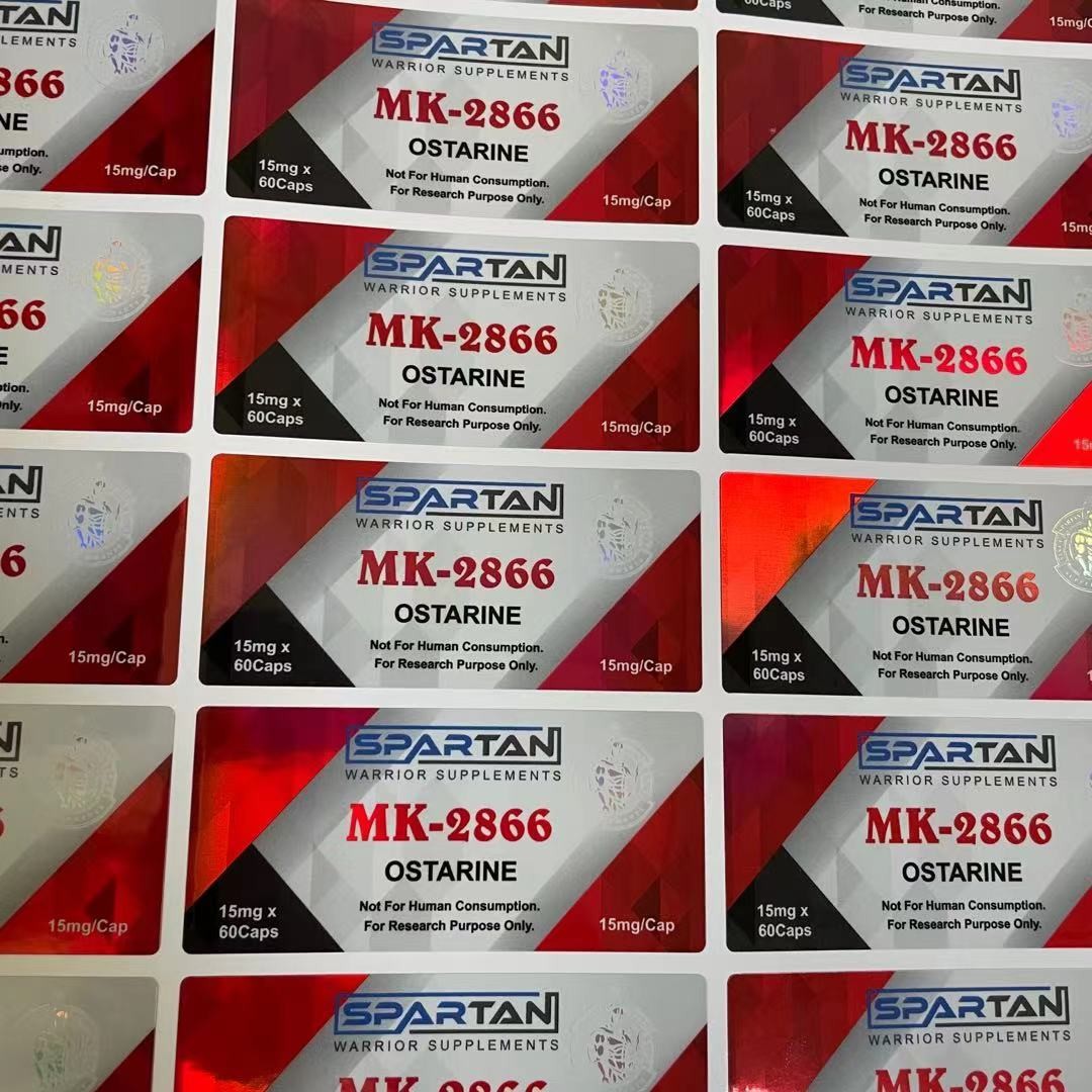 OEM Glossy Lamination 10ml Vial Labels Hologram Security For Medicine