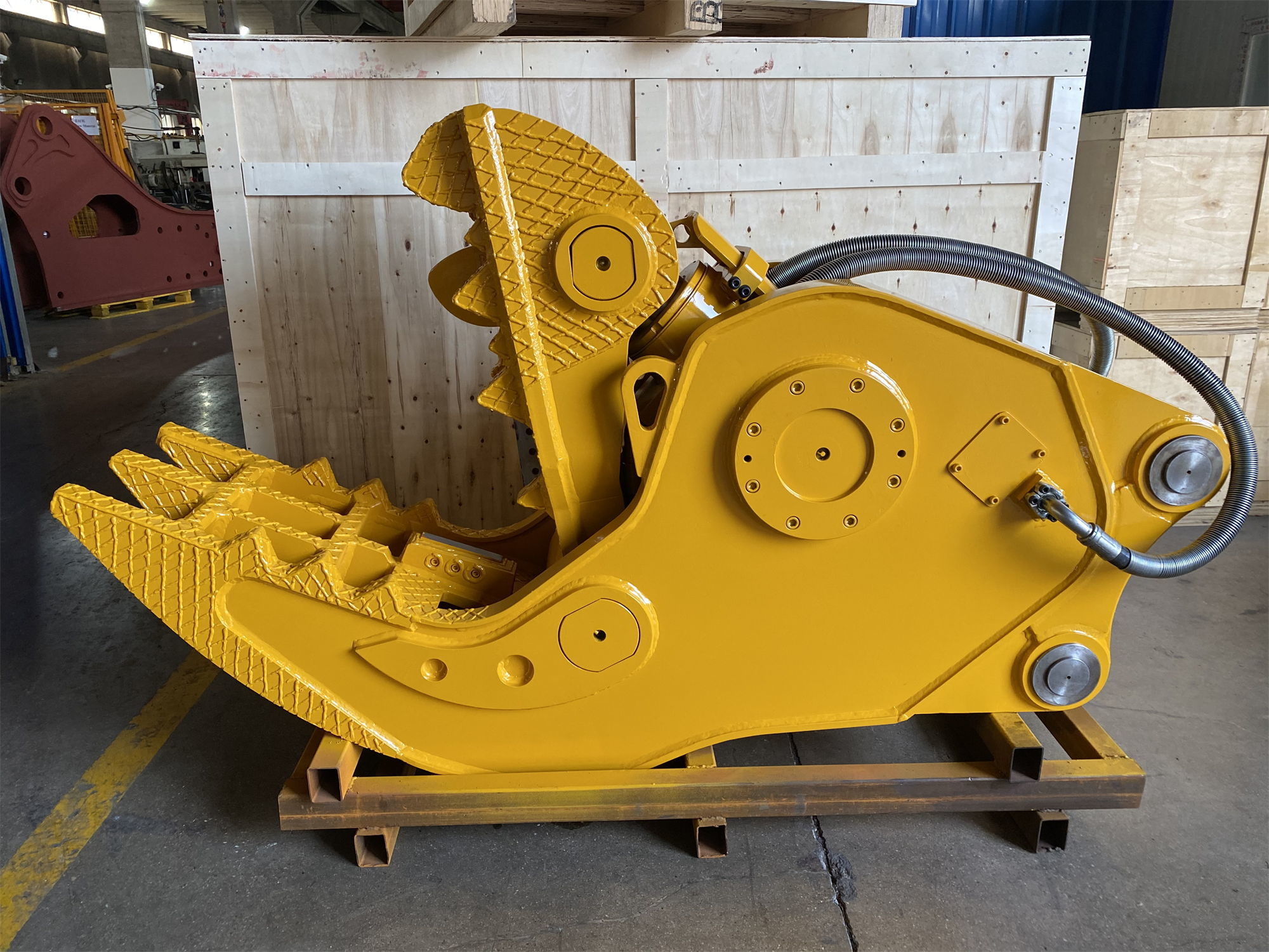 China Factory Price Excavator Attachment Hydraulic Excavator Scrap Shear for Demolition Concrete Crusher