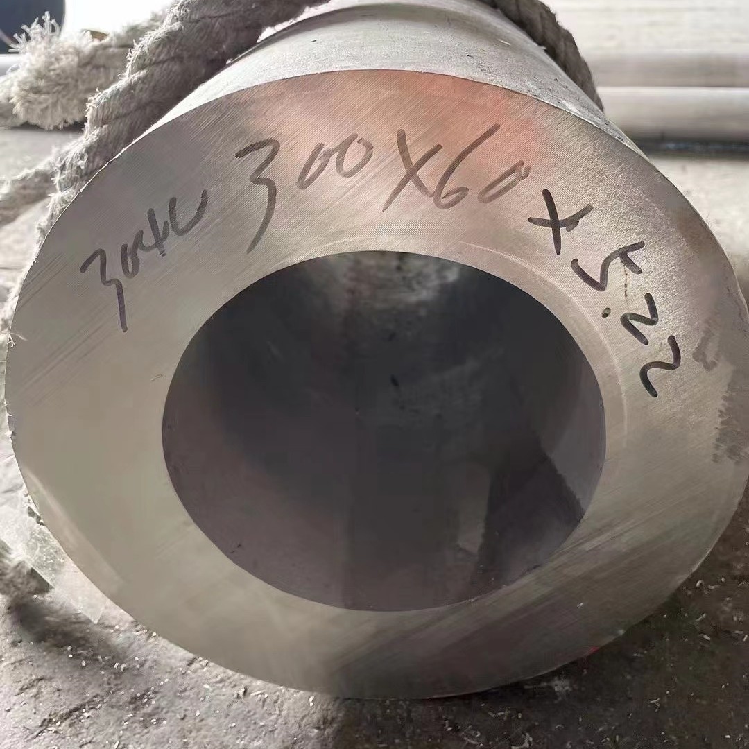 Hollow Bar Stainless Steel Seamless Tubing ASTM A511 TP316 SUS316L 80MM OD 40MM ID