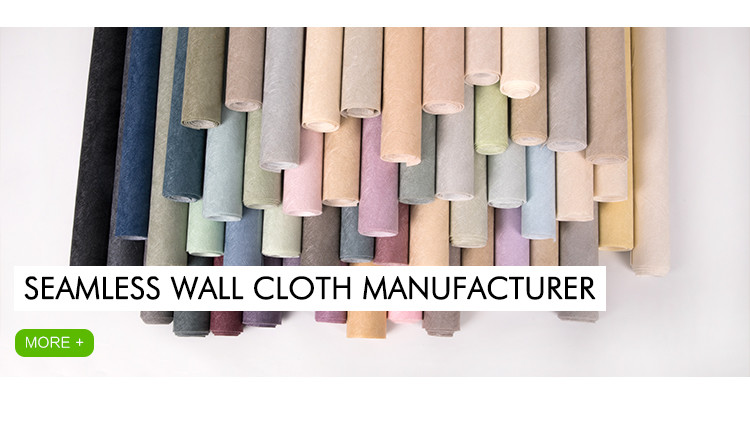 50m Paper Backed Fabric Wallcovering Anti Mild Decorative Wall Covering