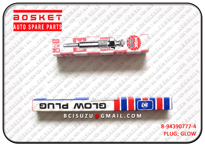 8-94390777-6 Isuzu FVR Parts FVR34 6HK1 4HK1 Metal Glow Plug 8943907776