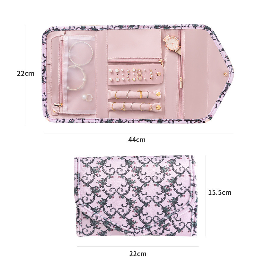 JEWELRY BAG STORAGE BAG ANTI-OXIDATION NECKLACE EARRINGS STUD EARRINGS BRACELET RING DELICATE JEWELRY STORAGE BOX PORTAB