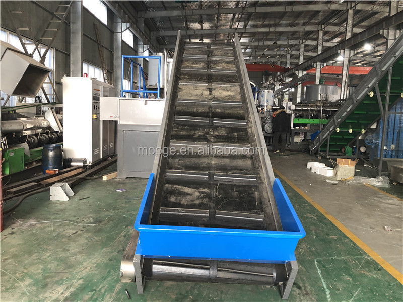 Loading Unloading Chain Conveyor Machine Mobile Conveyor Belt For Bottles