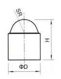 Anti Corrosive Carbide Button Bits Tungsten Carbide Pellets Abrasion Resistance