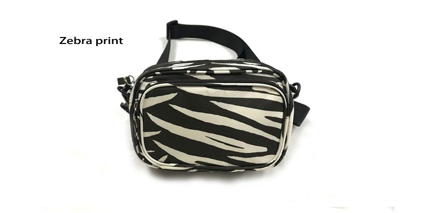 Waterproof Women Zippered Polyester Crossbody Bag