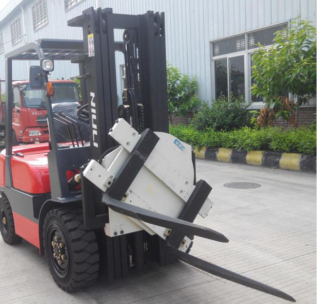 Bin Forklift Rotator Attachment For Sale With Fork Positioner
