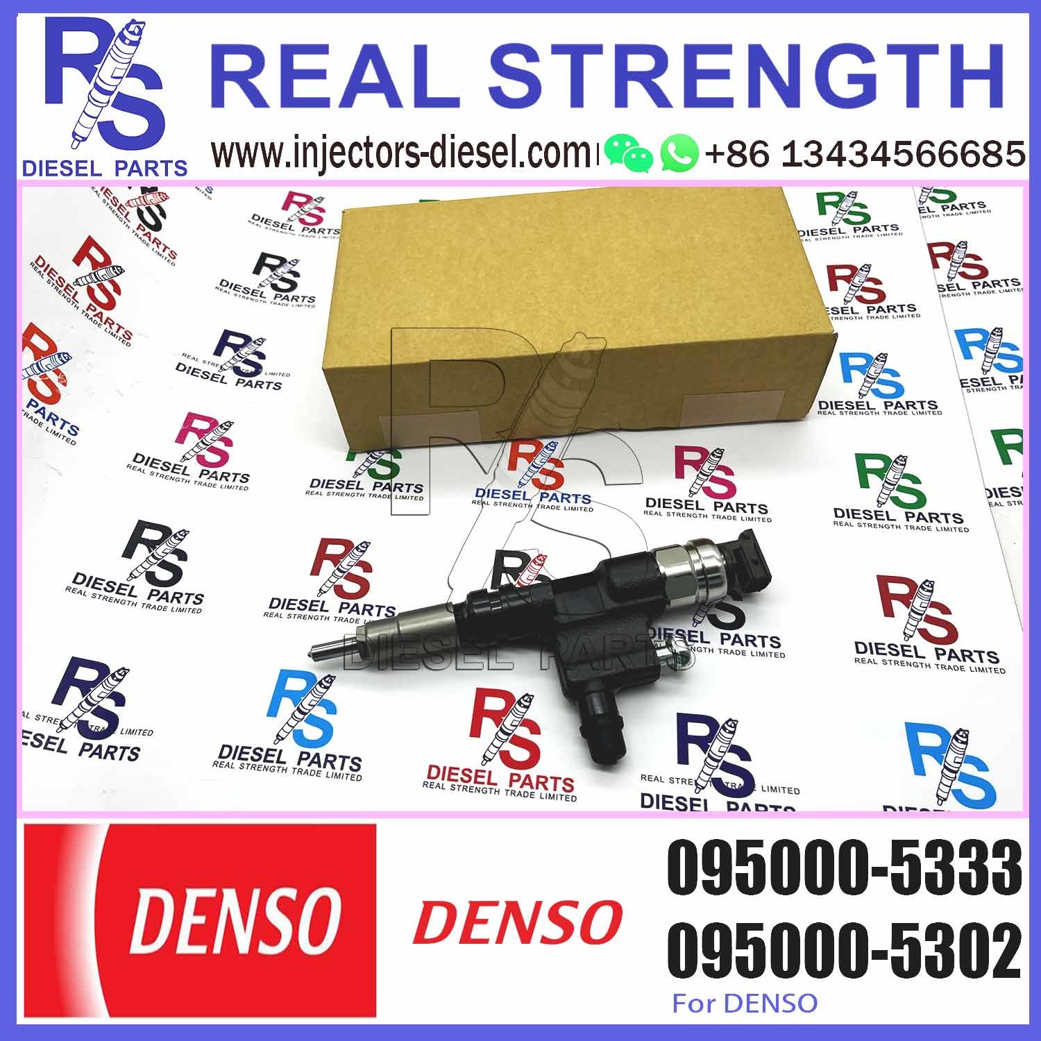 fuel engine diesel injector 095000-5332 095000-5333 for HINO OE 23910-1302/23670-E0150 with low price high quality 09500
