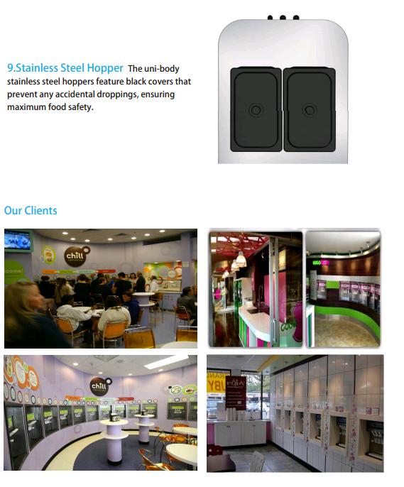 We're factory.Touch Pad.Remote control Ice Cream Machine Frozen Yogurt machine