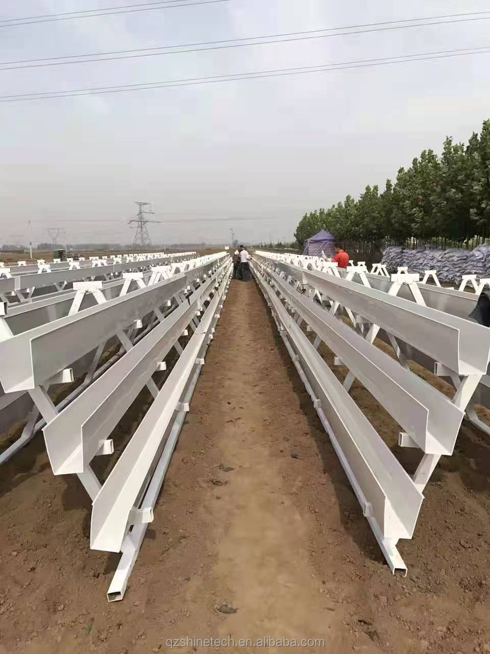 Condition PVC-U Water Pipe for Strawberry Gutter Farming in Hydroponic System