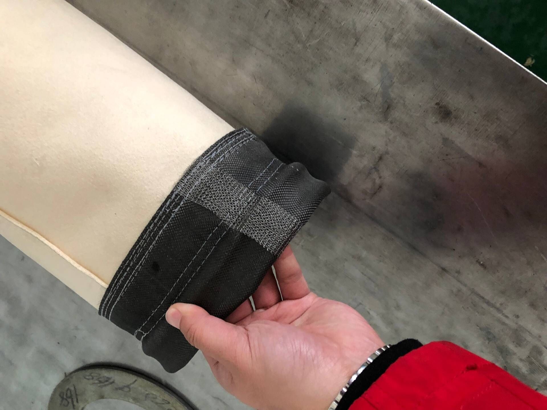 PPS Cloth Dust Collector Bags Normal Oxidation For Waste Incineration
