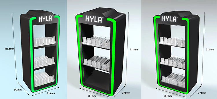 Custom Cardboard Display Stands Peg Hook Display Rack For Pet Products