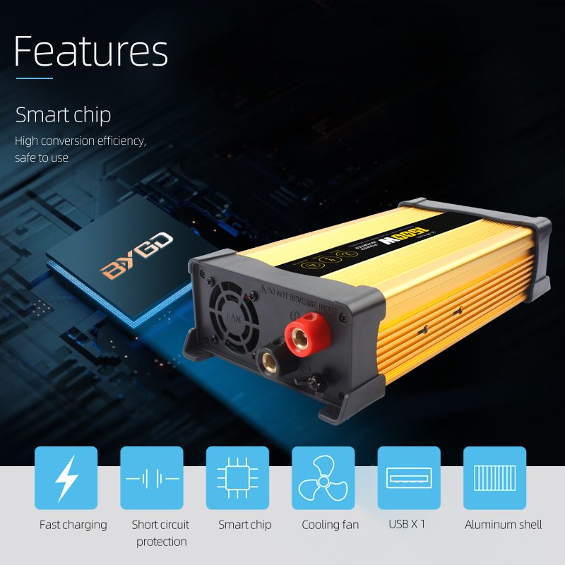 Custom Cheap Low Price 1.5Kw Smart Solar Inverter Energy System Solar Inverter Hybrid