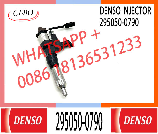 diesel common rail injector 23670-E0530 diesel engine fuel injector 295050-0790 for HINO J08E 23670-E0530