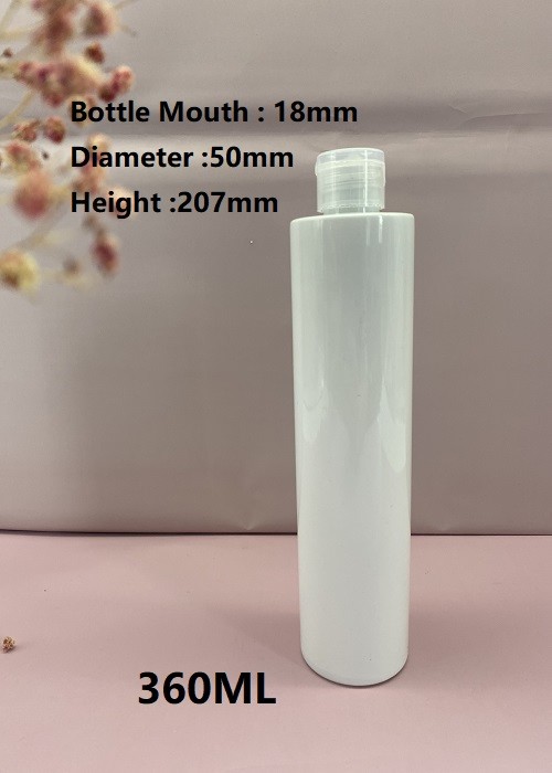 180,240,400,550,1000 ML Plastic Lotion Bottles with Pumps, Leak Proof, Empty White Refillable, BPA Free for Shampoo Body