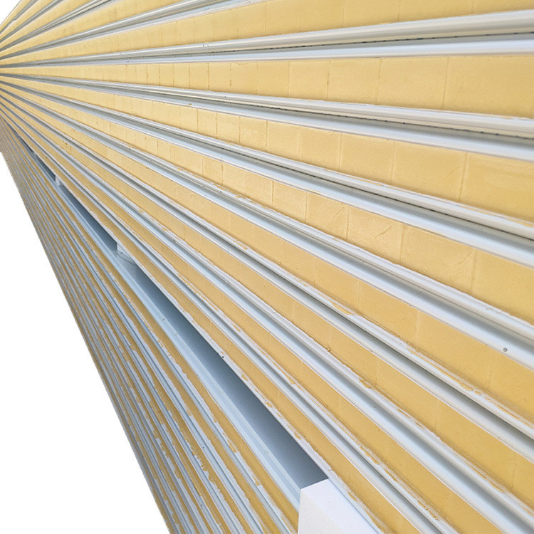 Seamless and Seam Connection Good Performance Cold Storage Pu Wall Panel for Warehouse