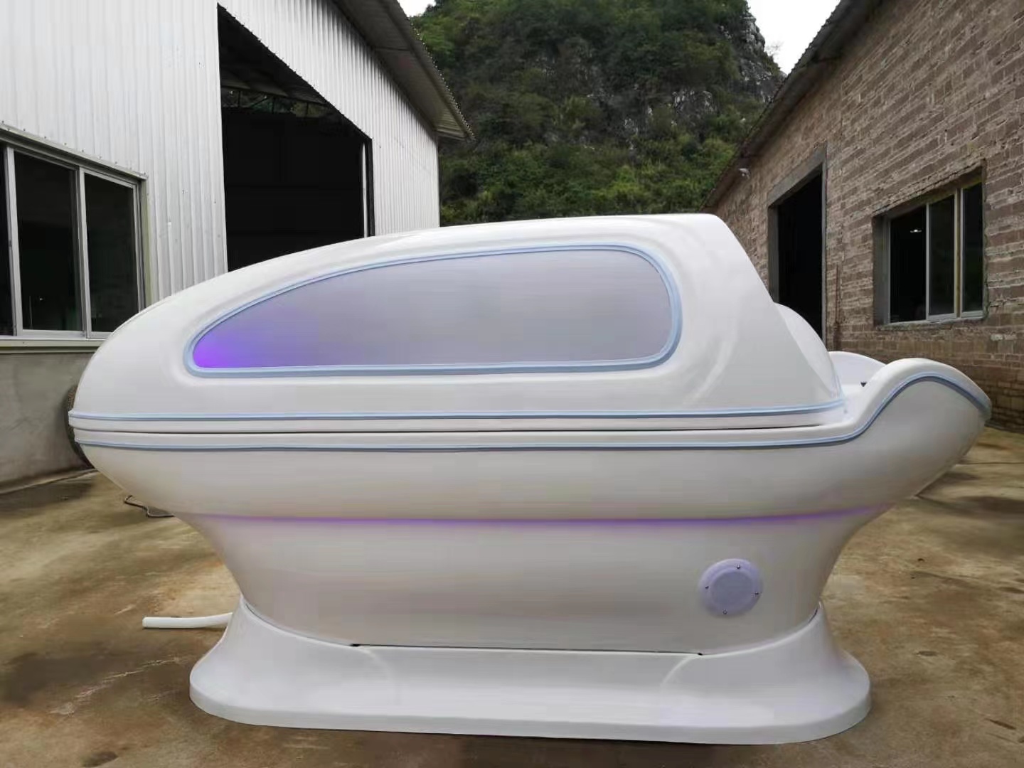Remote control Electric Ozone Sauna Spa Capsule Massage System