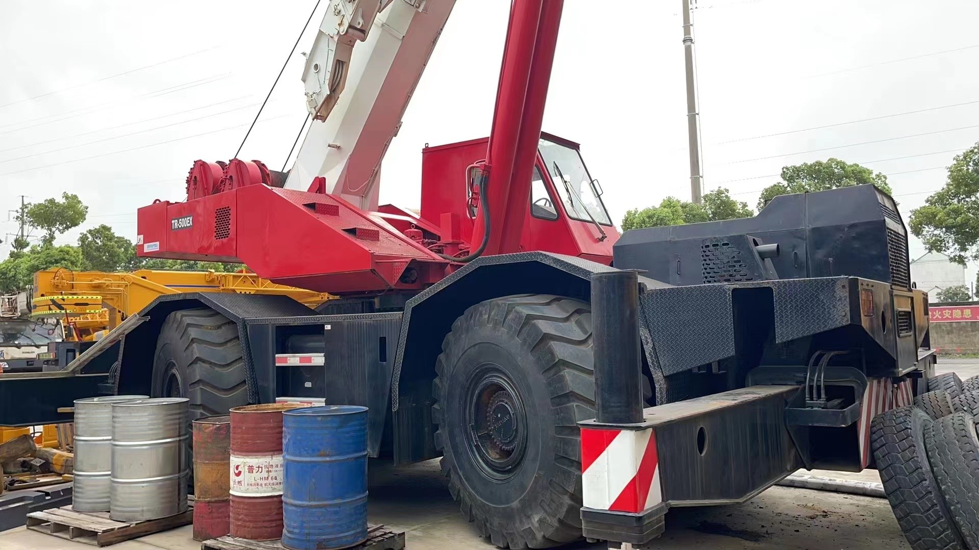 The Original And Well Used Tadano Crane Comes From Japan