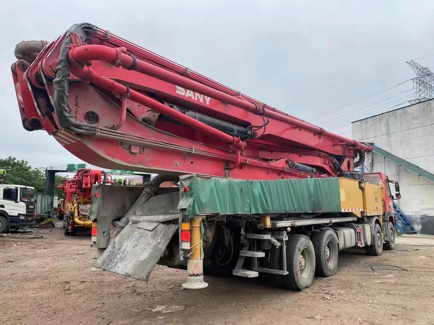 SANY 56m Volvo Chassis Best Value Concrete Pump Trucks - Competitive Pricing