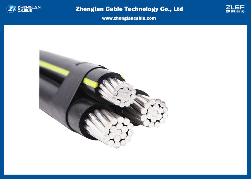 IEC 60502-1 Aerial Insulated Cable Of Rated Voltage Up To And Inculding 1KV AL/XLPE