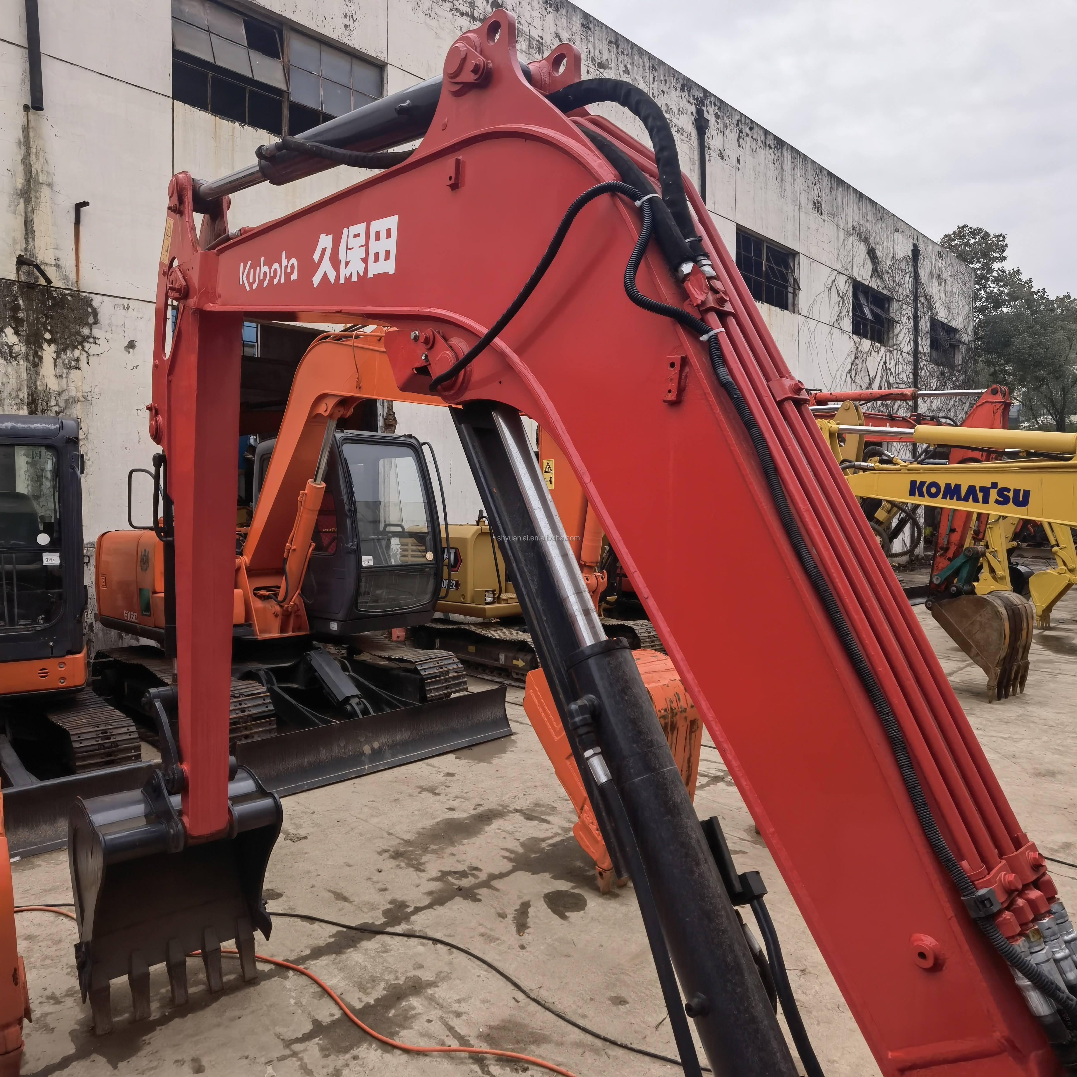 Original Japan Used Excavator Kubota KX165 6t Second Hand Excavator in Good Condition