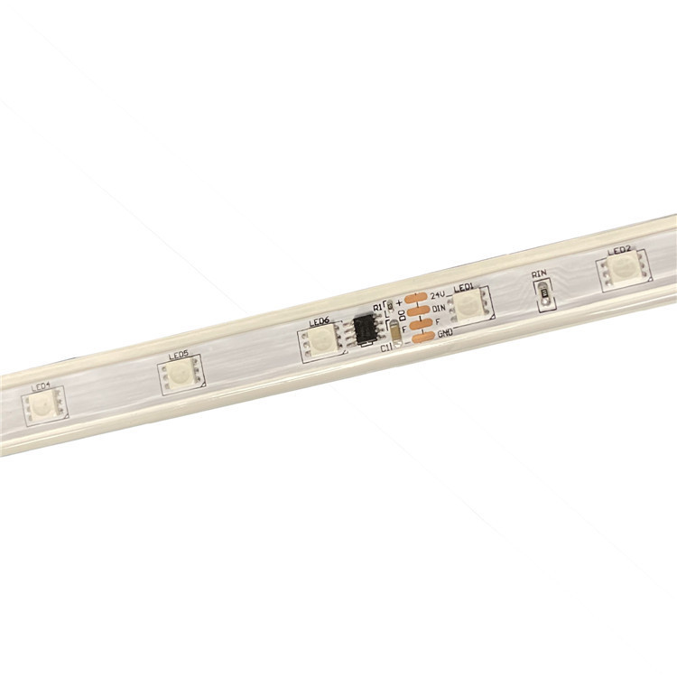 50m spool Programmable RGB led strip with IC built-in SMD5050 high brightness magic color