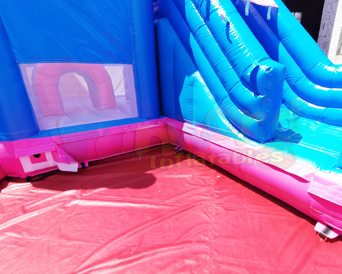 Toddler Plato Inflatable Bounce House Combo For Kindergarten