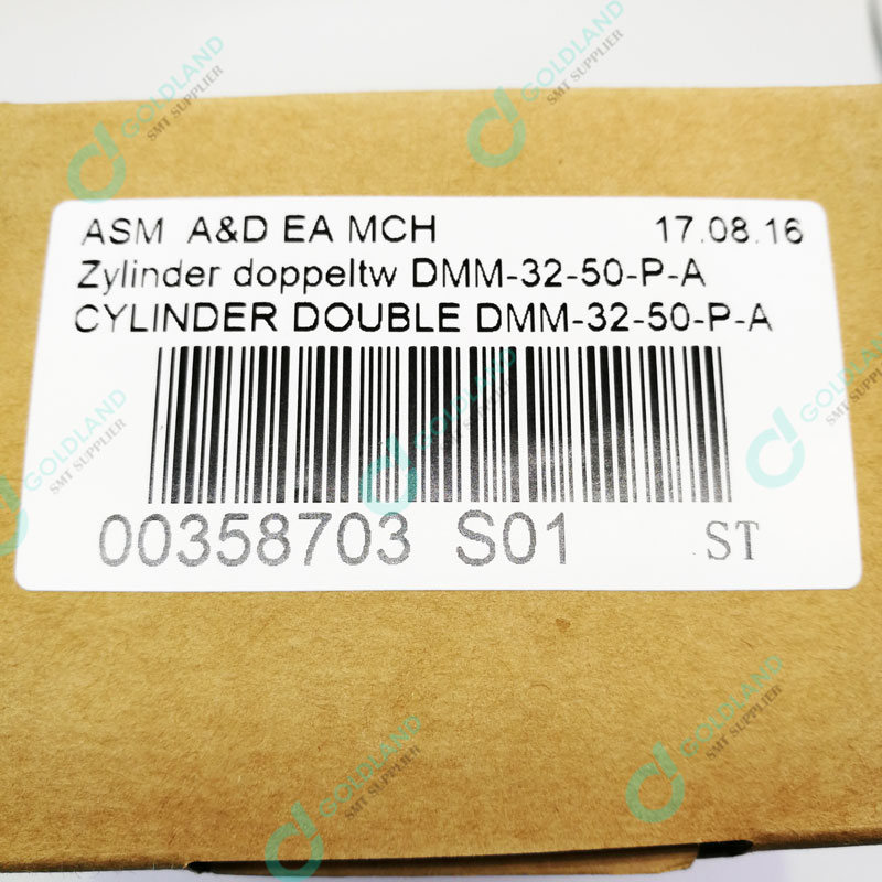 Double DMM-32-50-P-A SMT Machine Parts Siemens 00358703S01 Siplace Cylinder