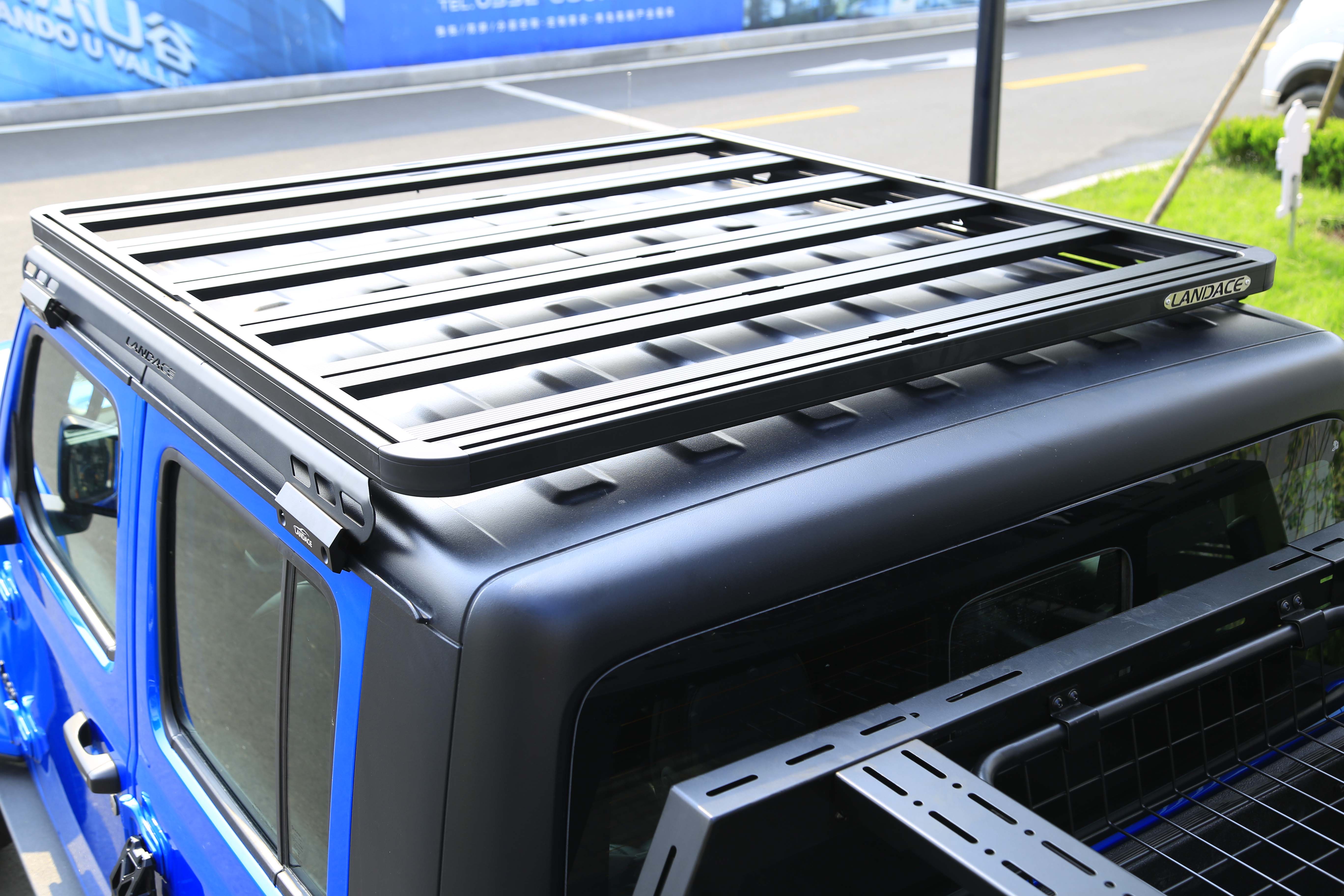 Easy Installation Aluminium Car Roof Racks for Jeep Wrangler JT JK JL 100% Inspection