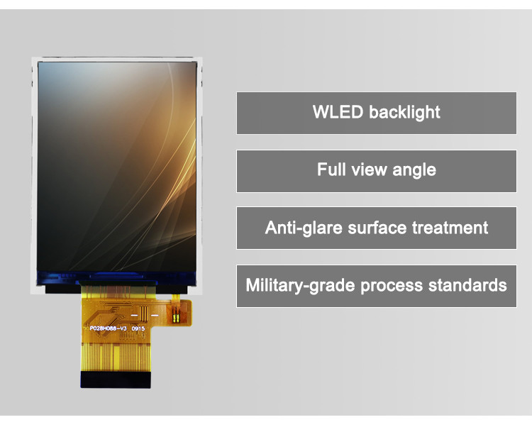 Polcd 2.8 Inch Touchscreen For Raspberry Pi ST7789V Tft 240x320 16 Bit 300 Nit