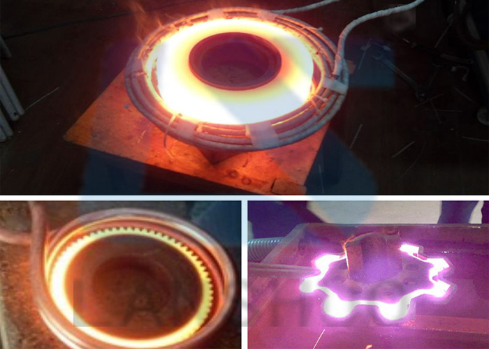 Metal Part Chain Tube Pipe Induction Hardening Equipment Heating Quenching