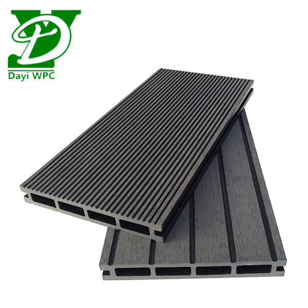 Modern WPC Composite Decking Waterproof WPC Hollow Decking Above 18mm Thickness
