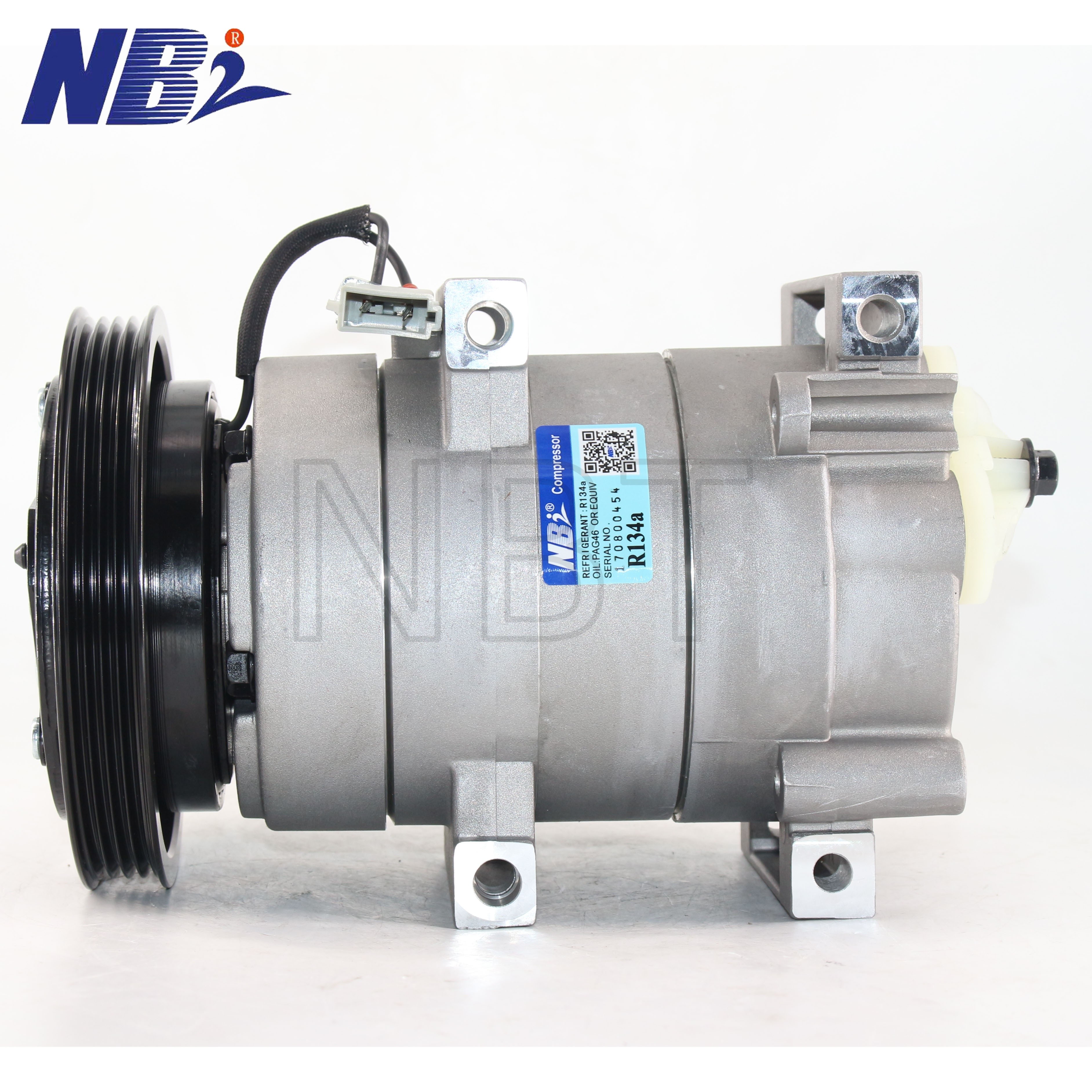 4PK Car AC Repair Parts Compressor 12V Auto Repair Parts Compressor Pump For Ford Transit WXFD007
