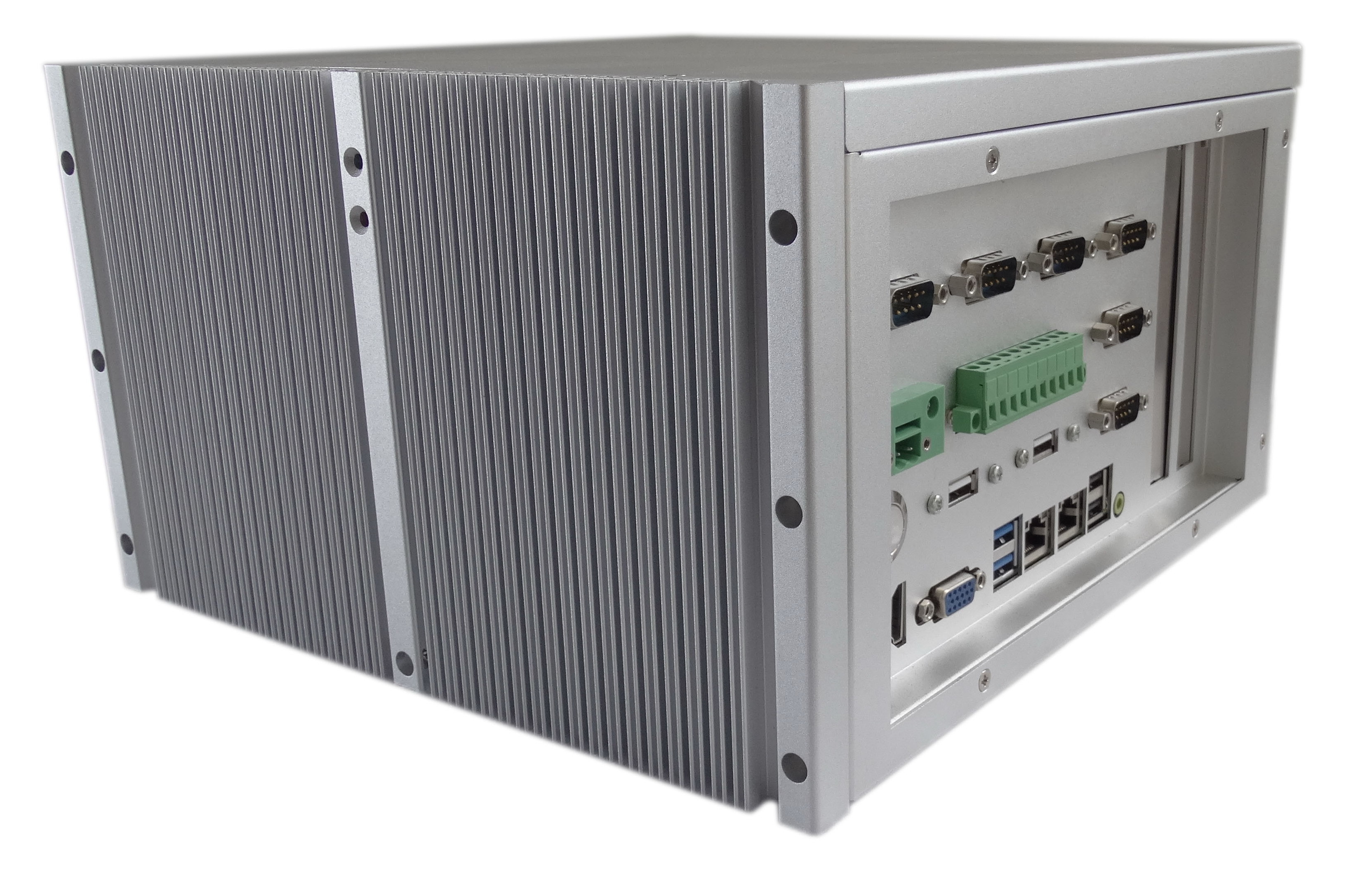 MIS-J1900E Fanless Box PC / Fanless Embedded System J1900 CPU 1 PCIE Extension