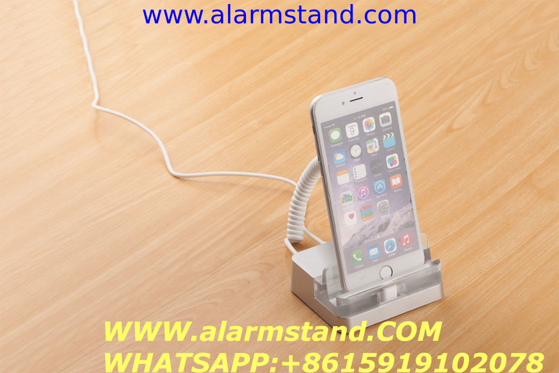 COMER anti theft alarm display system for 8" tablet mobile phones secure retail display stand