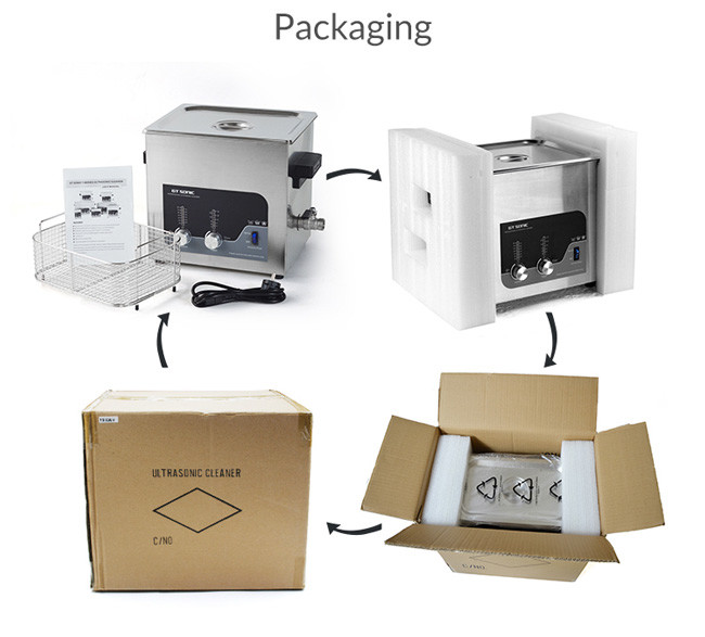 Manual Control Heated Ultrasonic Cleaner For Electronics / Hardware