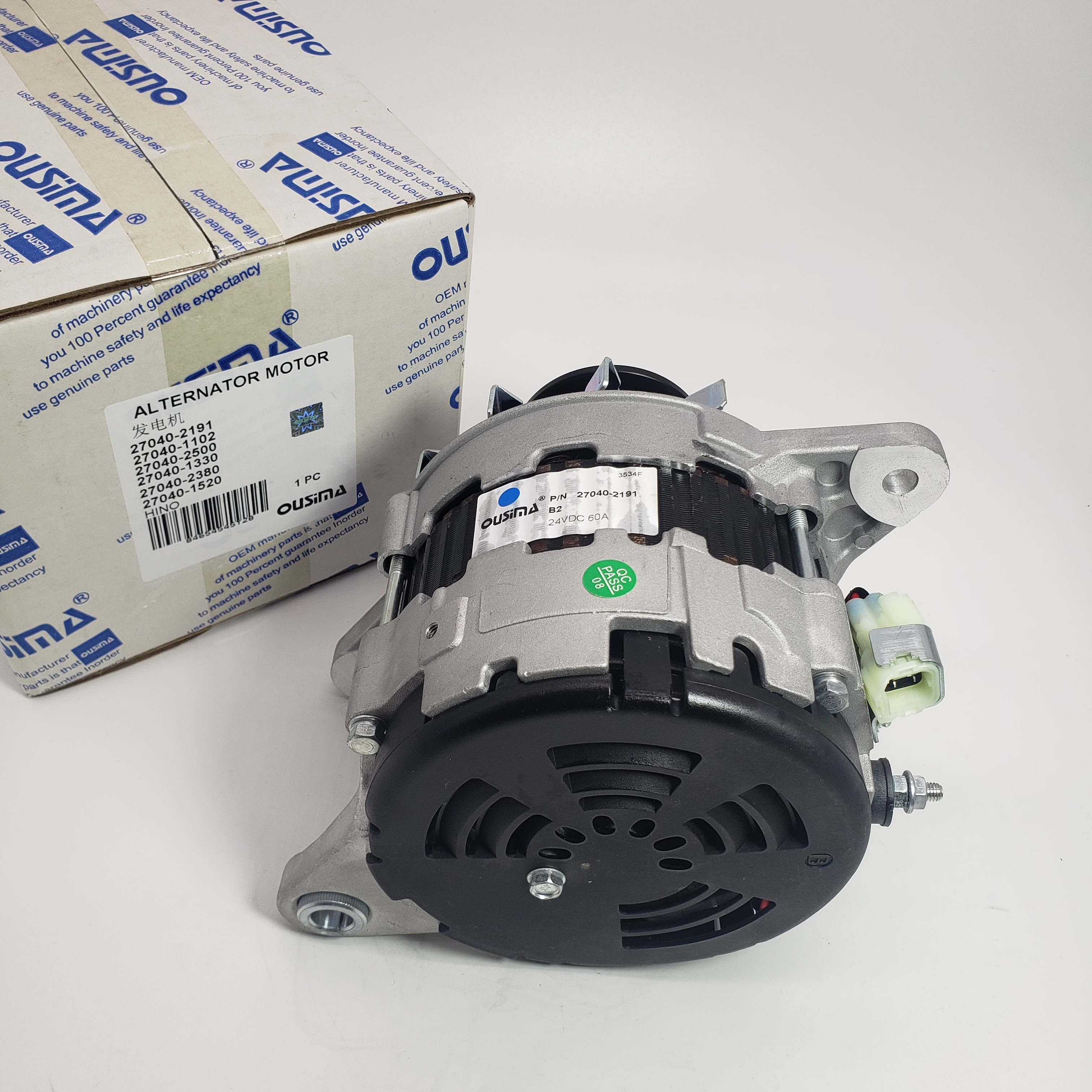 27040-2191 27040-1102 Alternator Assembly 27040-2500 27040-1330 27040-2380 27040-1520 For Hino