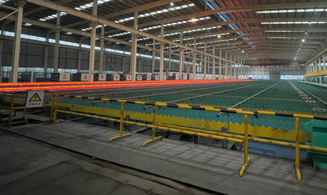 Fully Automatic 120x10m Walking Beam Cooling Beds
