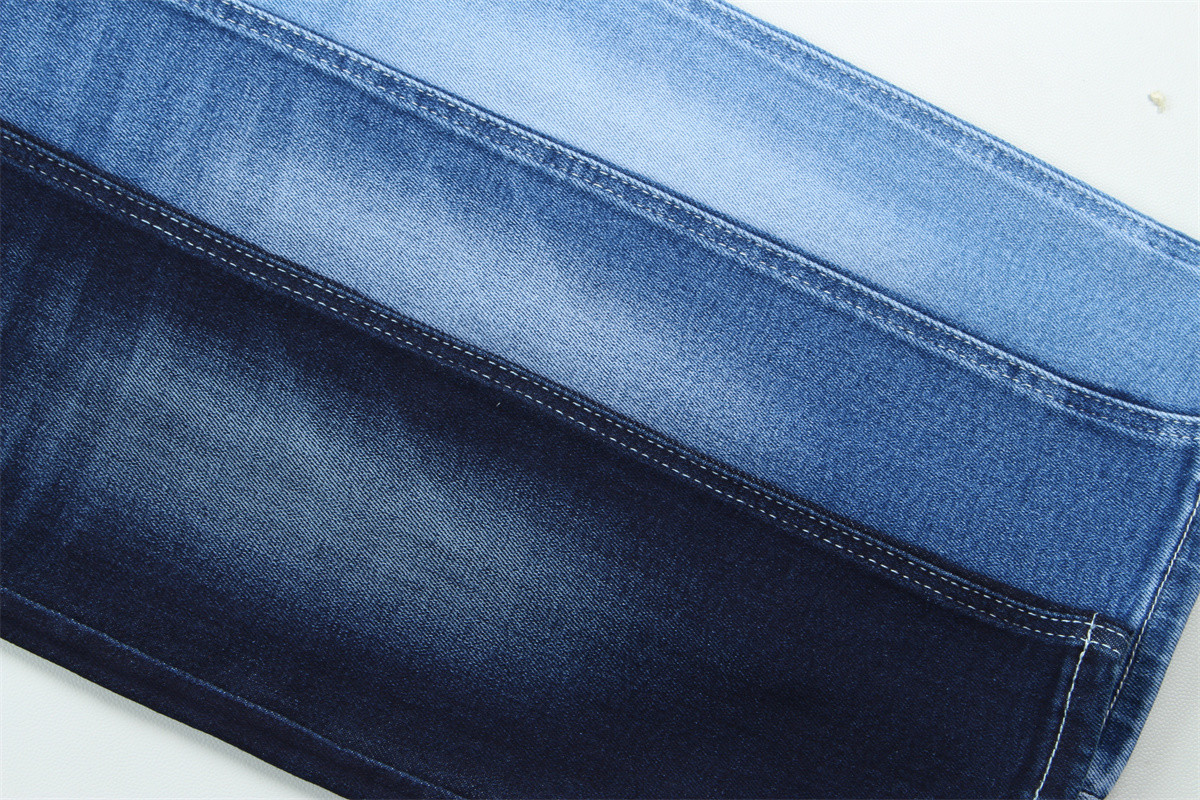 10 Oz Super Stretch Denim Fabric For Summer Man Jeans Cotton Polyester Rayon Spandex Rough And Wild