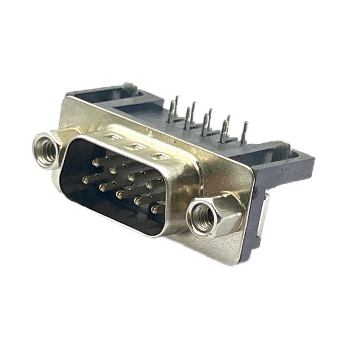 9 Pin Male D-SUB Connectors Right Angle DB9 PCB Mount 1.5AMP