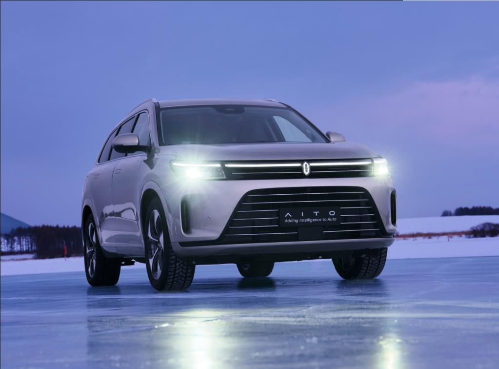 2820mm Wheel Base HUAW-EI AITO M7 Long Range Harmony OS EV Car Automobile Electric Cars Adults Hybrid SUV Energy Vehicle