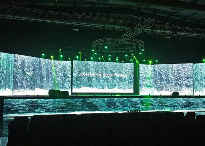 Wind Resistant Led Rental Display High Definition SMD2121 1920hz