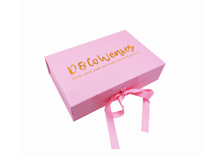 CMYK Pantone Color 200gsm Foldable Gift Boxes For Cosmetic