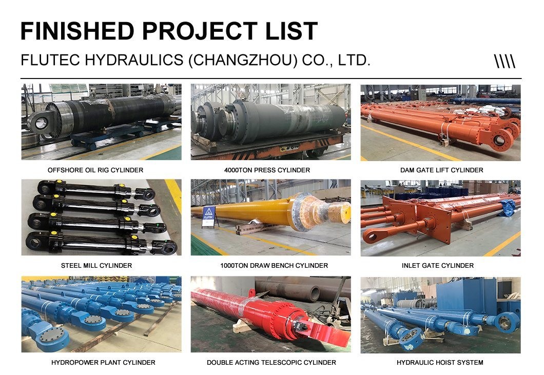 AGC Hydraulic Cylinder For Steel Rolling Mill