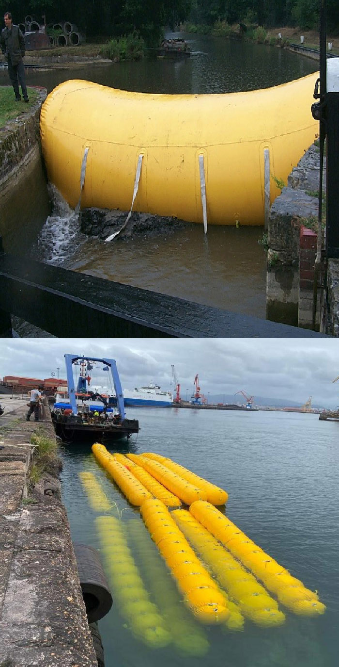 Boat Air Bags Inflatable Underwater Buoyancy for Heavy Lifting