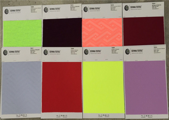 Sun Protective Quilted Nylon Fabric , Taekwang Spandex Ripstop Nylon Fabric
