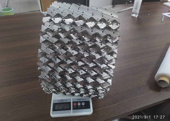 200mm Metal Structured Packing 700Y Wire Gauze Packing