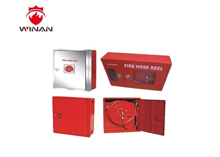 Swing Type Fire Hose Pipe Hose Reel Fire Fighting Equipment Left Door Style